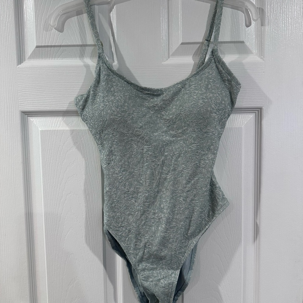 Andie Textured Mint Bodysuit